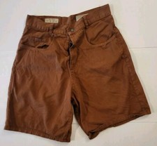Vintage 80s Express EXP Jeans No 4. Copper Soft Denim Shorts Sz 11