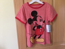 NWT Disney Store Mickey Mouse Boys Shirt Top 7/8,14
