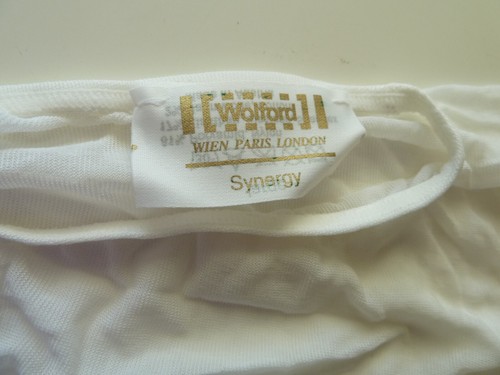 Very rare vintage WOLFORD Synergy BODY-SUIT, Large, Weiss, White. The last one ! - Bild 11 von 13