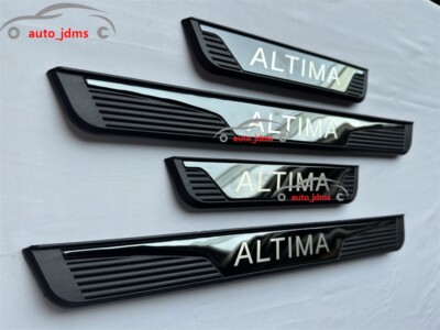 For Nissan Altima Car Accessories Stainless Steel Door Sill Protector Scuff Plat