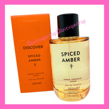 M&S Discover Spiced Amber EDT Eau de Toilette Aftershave 100ml NEW Marks Men