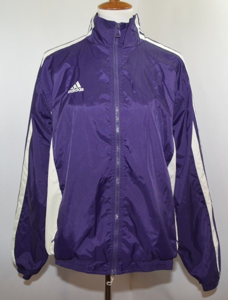VTG 90s Adidas Blue Tag 3 Stripe Track Jacket Zip Up Small VTG 90s Adidas Blue Tag 3 Stripe Track Jacket Zip Up Small