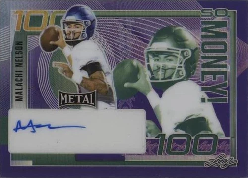 2023 Leaf Metal Malachi Nelson #SM-MN1