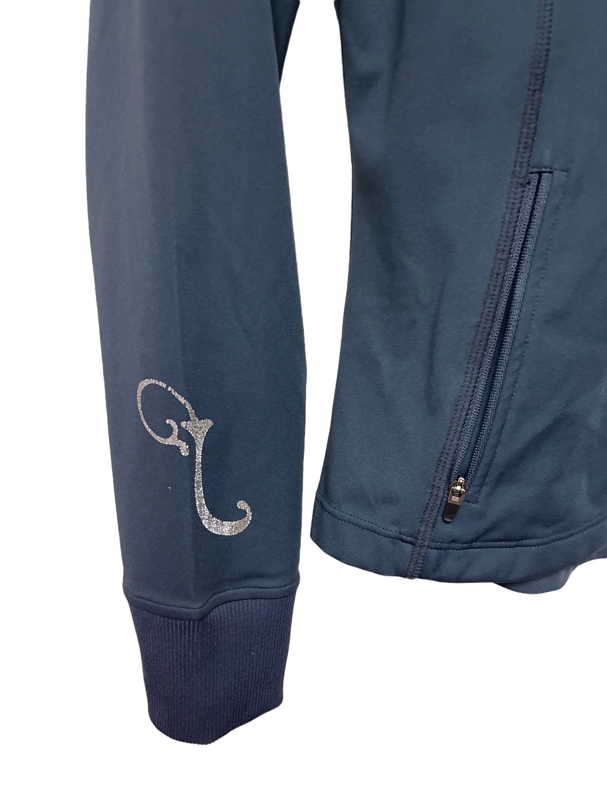 Athleta Whirlwind Full Zip Performance Jacket Blu… - image 4