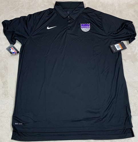 NWT'S Nike Dri-Fit Sacramento Kings NBA Player Coach On Court Polo Shirt SZ 2XLT | eBay