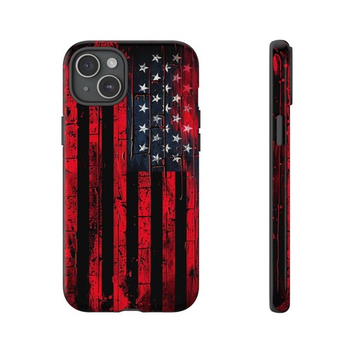 iPhone/Galaxy/Google Rugged American Flag Neon Colors Patriotic Tough Phone Case - Picture 48 of 274