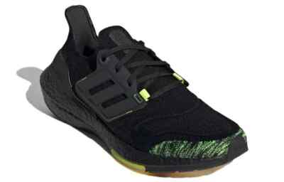 Adidas Ultraboost 22 GX5915 Mens 7.5 Black/Yellow Running Sneakers Shoes s-l400.jpg main image 2