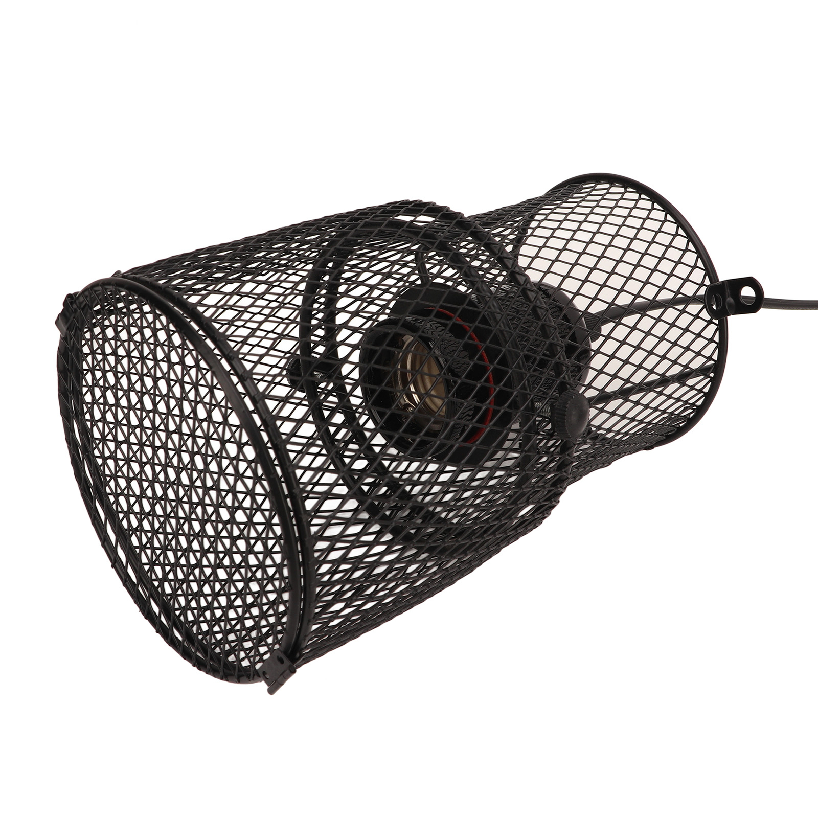 New Reptile Heat Lamp Guard Retractable Heating Lamp Cover Heat