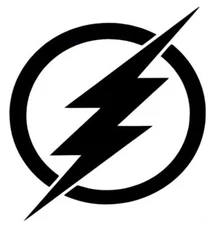 Flash Lightning Bolt Superhero Cool Car Truck Window Vinyl Decal Sticker 