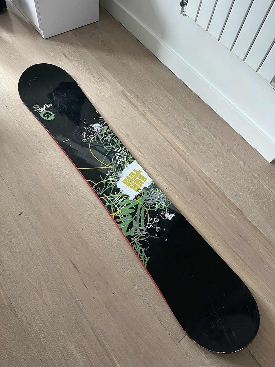 ５回使用 BURTON BLUNT FV 150cm＋UNION CONTACT Burton Blunt 158 V-Rocker Snowboard. Burton Carry Bag Included