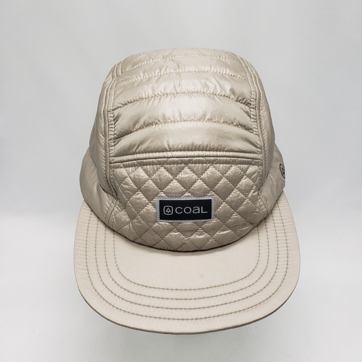Coal Headwear Panel Jasper Khaki Quilted Crafted For Adventure