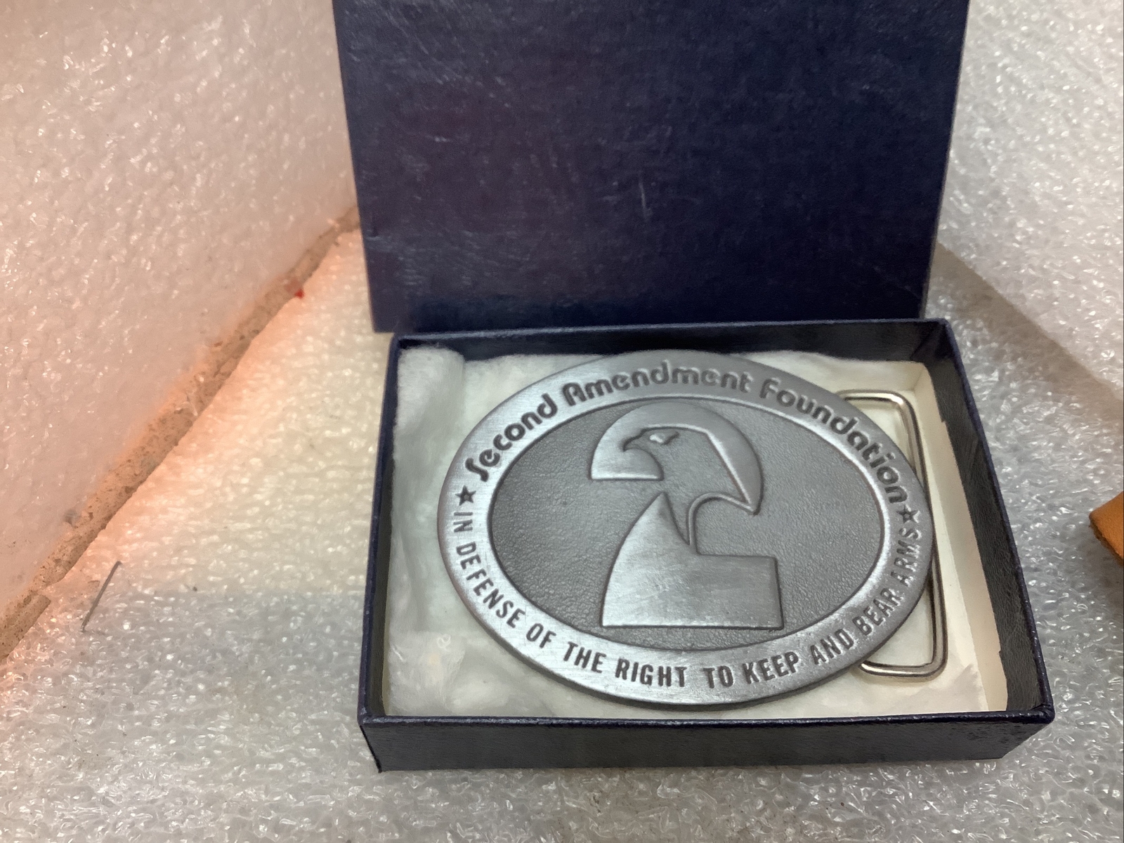 Second 2nd Amendment Foundation Eagle Belt Buckle… - image 3