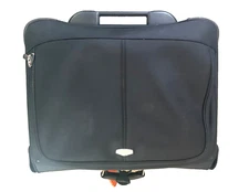 Ricardo Beverly Hills Garment Roller Luggage Black Suit Case Large 24”x22”x10”