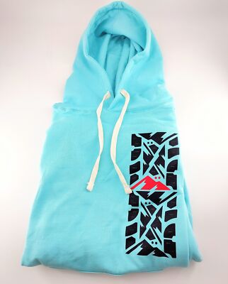 Bronco apparel Hoodie Tire Track Aqua by Mountains2Metal