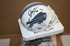 BUFFALO BILLS DAWSON KNOX SIGNED RIDDELL Salute To Service MINI HELMET BAS 2024