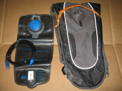 Outdoor Products Kilometer 8.0 Hydration Pack, 2 Liter, Black, Factory 2nd