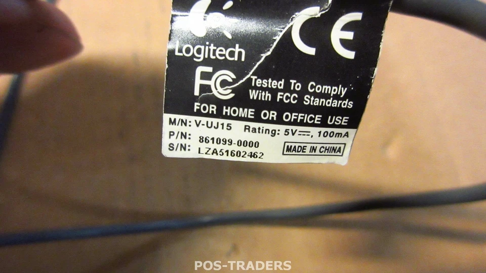 Logitech V-UJ15  QuickCam Pro for Notebooks (USB) 640 x 480 Built-in microphone - Bild 3 von 3