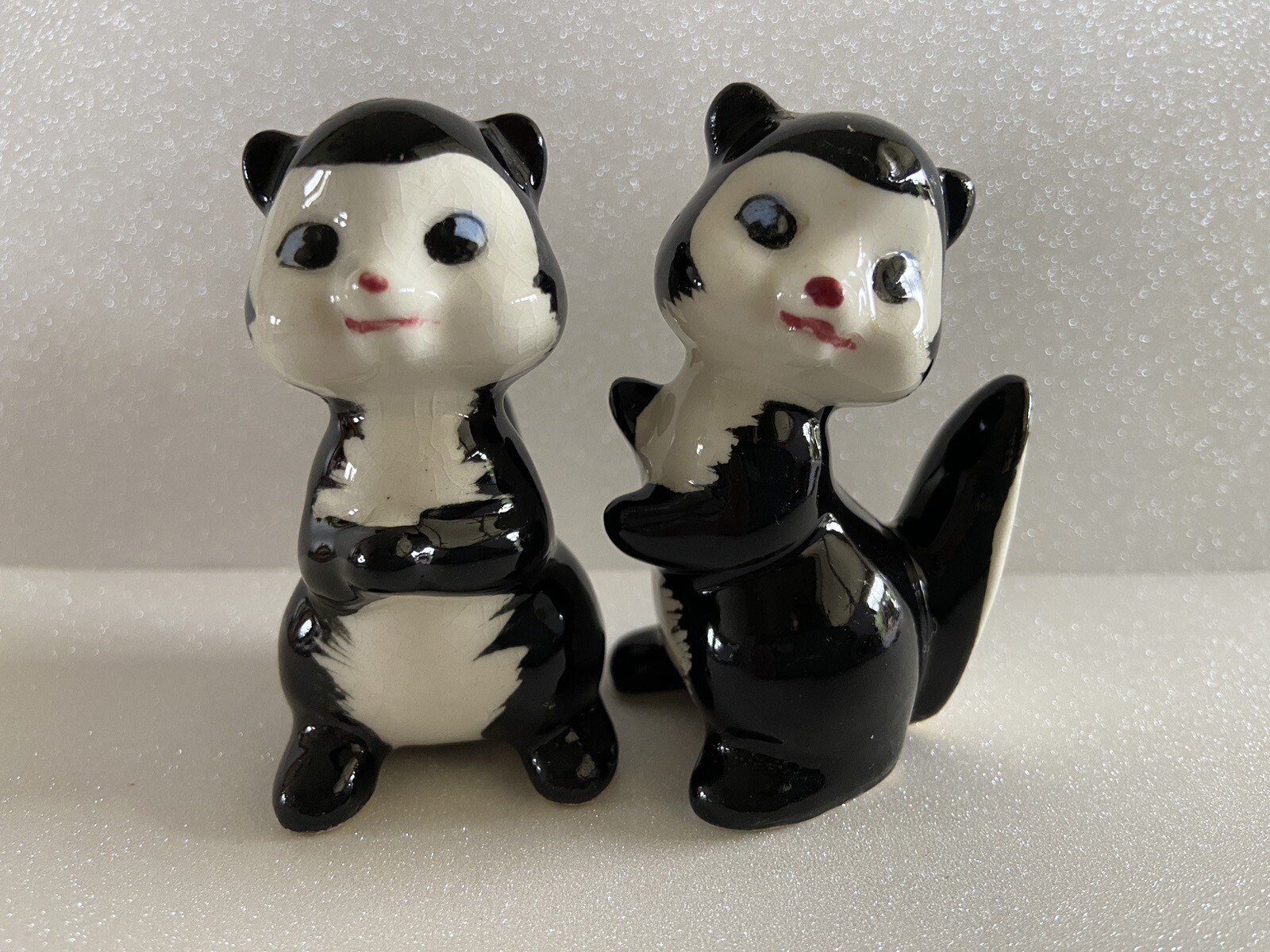 Vintage Skunk Skunks Salt And Pepper Shakers eBay