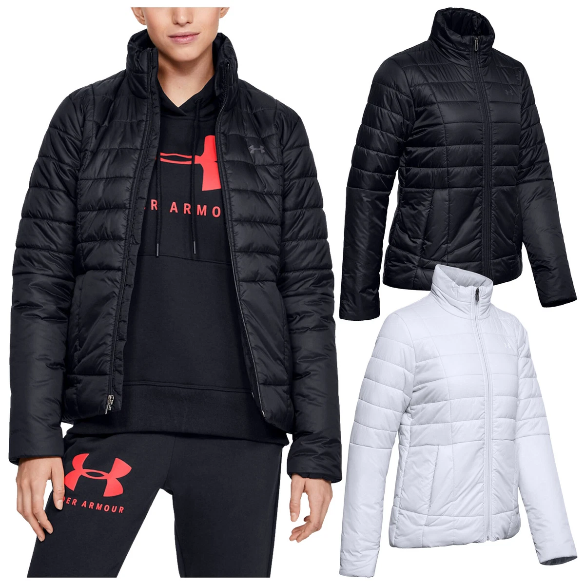 Under Armour Femmes Isolé Coldgear Infrarouge Veste Ua Golf Manteau Chaud