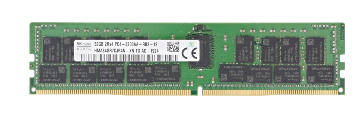 Memoria RAM de servidor Hynix 32 GB DDR4-3200 RDIMM HMA84GR7CJR4N-XN-PRODUCTO DE SEGUNDO USO