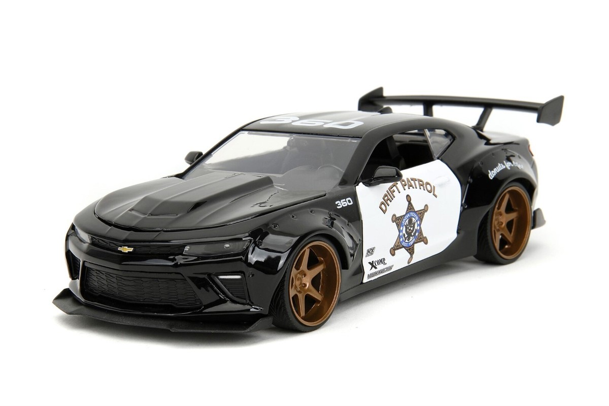 Jada 1:24 Wide Body 2016 Chevrolet Camaro SS Drift Patrol