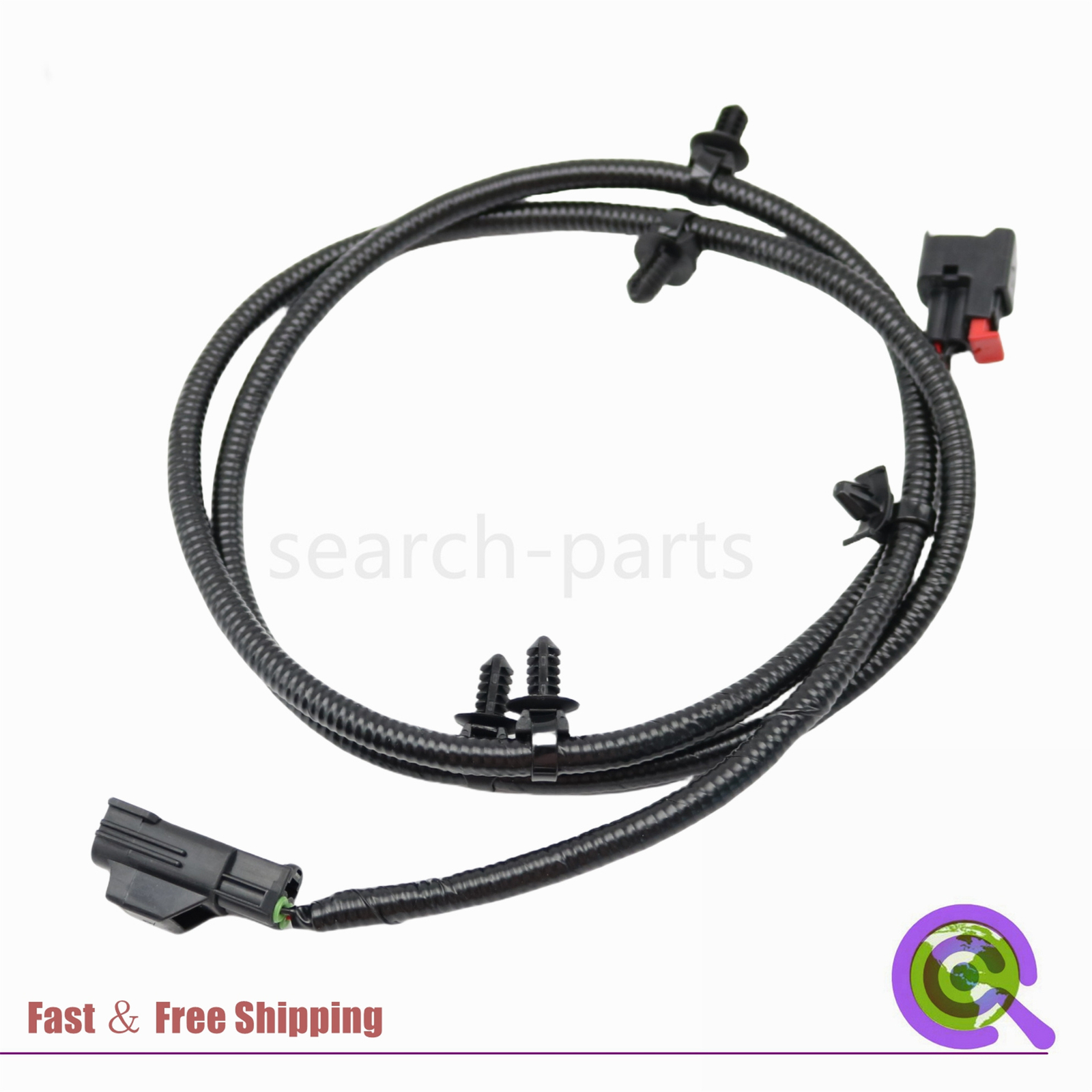 Fits For Dodge For Ram 2012-2016 Black Under Hood Lamp Light Wiring Harness New