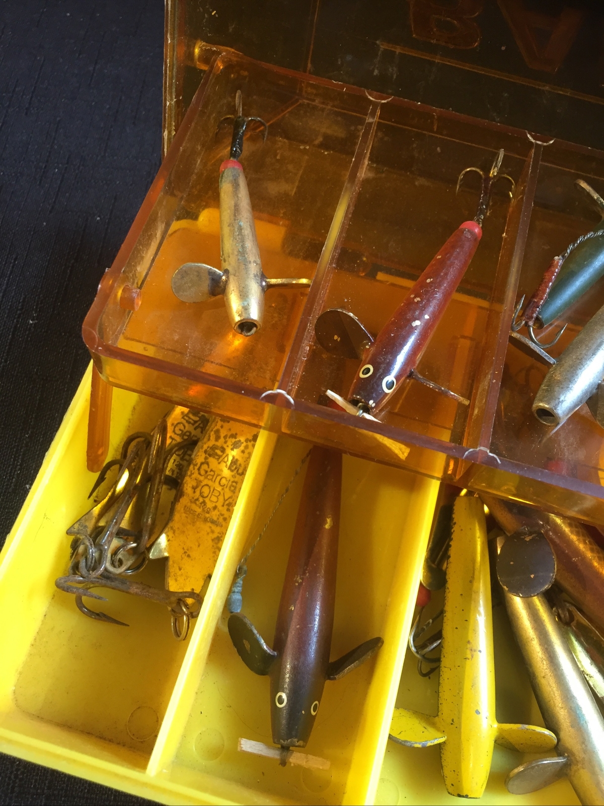 Vintage Snowbee Baitbox Plus Fishing Spinners eBay