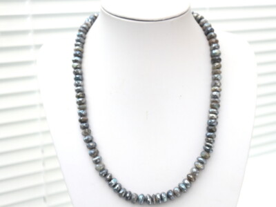 GOLDJUNGE69 * SOGNI D`ORO EDELSTEIN KETTE SILVERC. LABRADORIT 925er SILBER