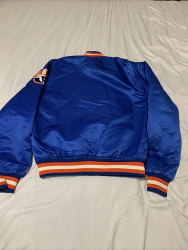 VINTAGE FLORIDA GATORS STARTER SATIN BOMBER JACKE GR. Medium BLAU 90er Neuwertig - Bild 18 von 24