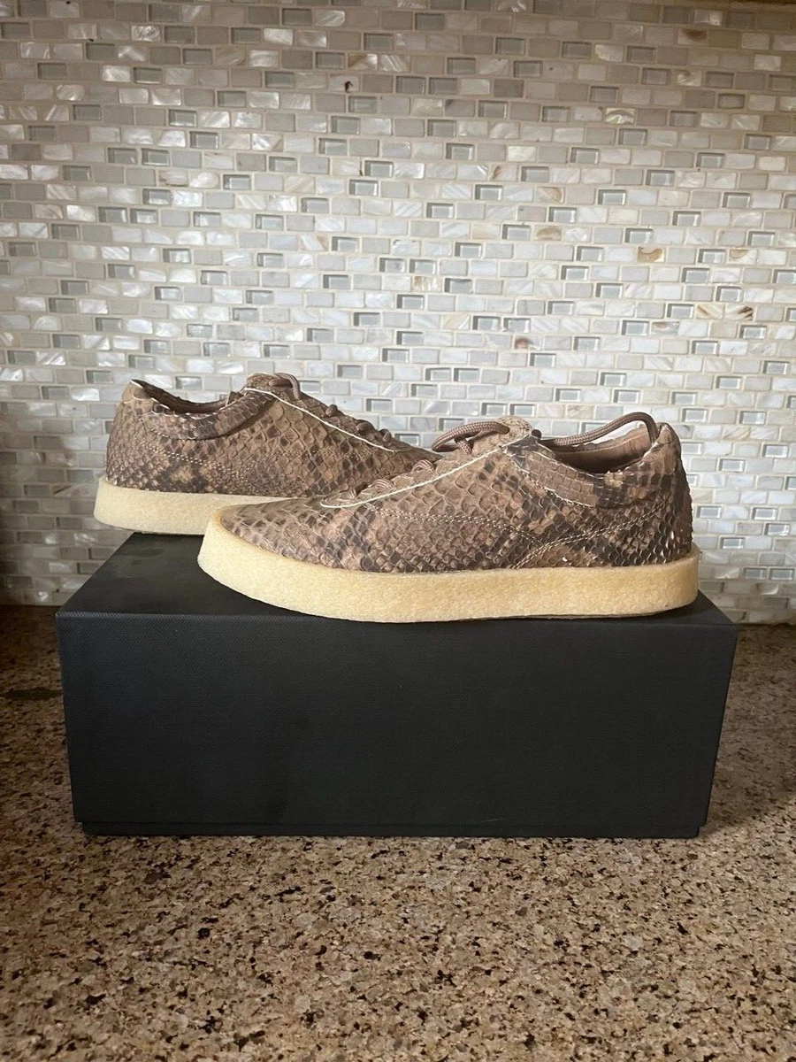 Yeezy Season 6 Crepe Sneaker Python Real Snakeskin Size | eBay