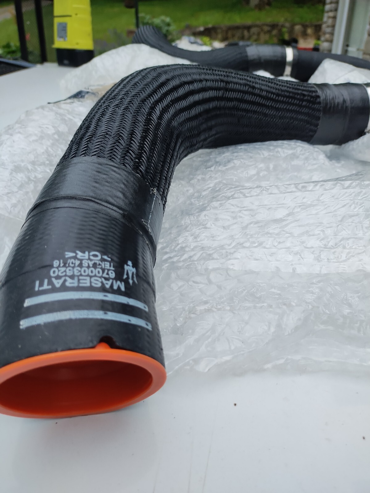 GENUINE MASERATI 2014+ Ghibli 13-16 QTP SQ4 Manifold Air Intake Sleeve 670003620