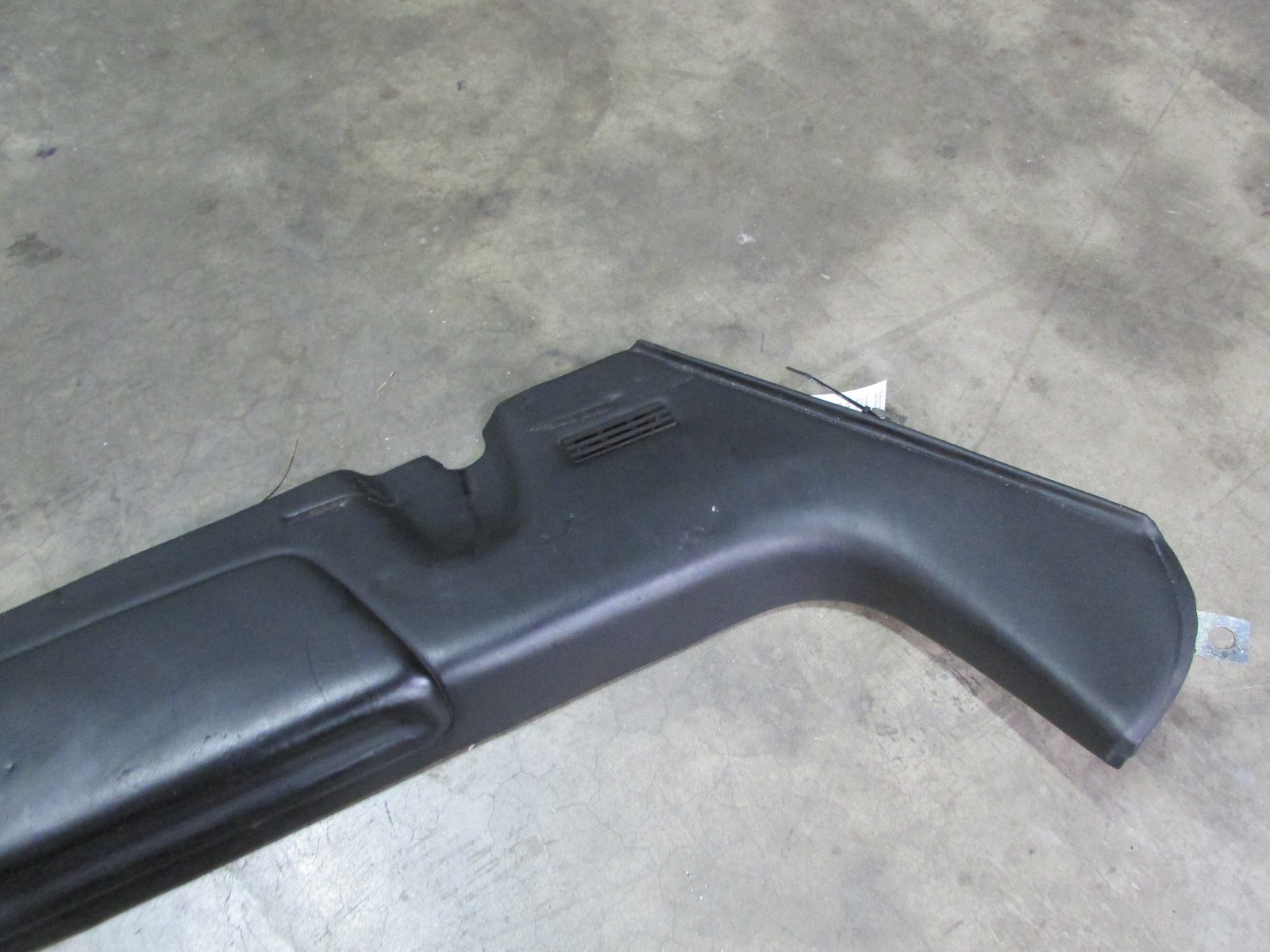 Lamborghini Murcielago, RH, Right Sill Cover Panel, Black Leather, P/N 418854888