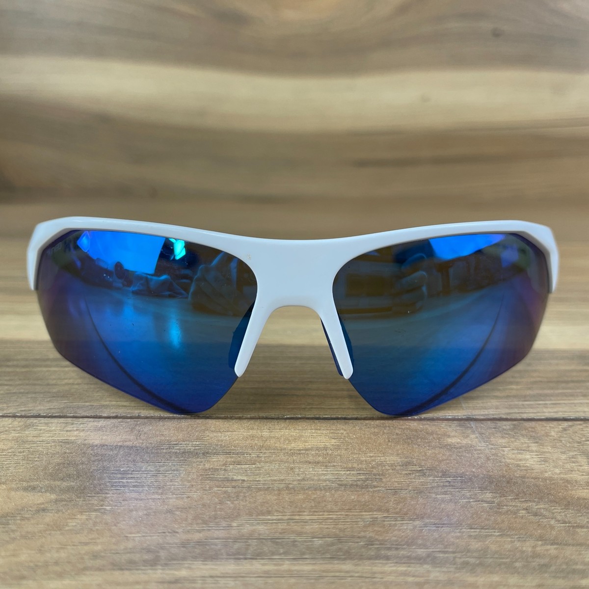 Under Armour UA Tuned 7000/S 6HTW1 Unisex Matte White Blue Half