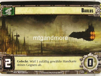 Warhammer 40000 Conquest LCG - Barlus  #177 - Base Set dt.
