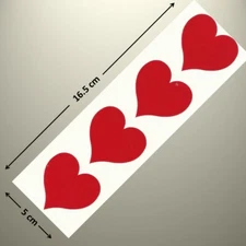 Mrs Grossman's Sticker - RED HEART, Medium - Up to 20% OFF - See My Listings!!!