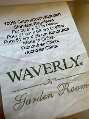 Waverly Garden Room FULL Bedskirt CAROLINA GARDENS - NEW, Vintage Waverly Garden Room FULL Bedskirt CAROLINA GARDENS - NEW, Vintage