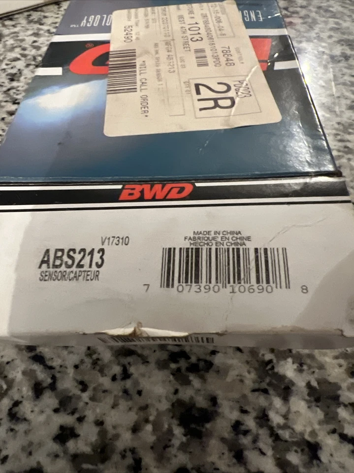 Sensor ABS213, sensor ABS, nuevo en paquete. BWD. Foto 3 de 4