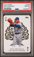 Don Drysdale 2023 Topps All Aces Baseball Card #AA60 Graded PSA 10