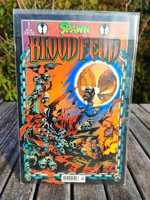 SPAWN BLOOD FEUD #1  INFINITY / IMAGE 1. AUFLAGE 1998 DEUTSCH  UNGELESEN