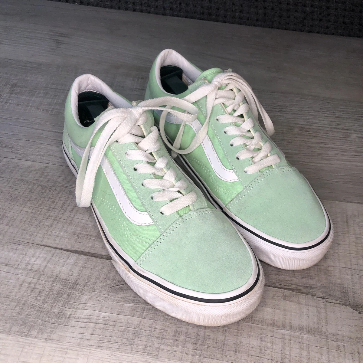 Vans shoes mint clearance green