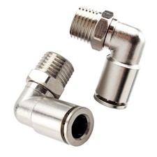 Beduan Brass BPL Push to Connect Air Fittings 1/4"Tube OD-1/8"NPT, 