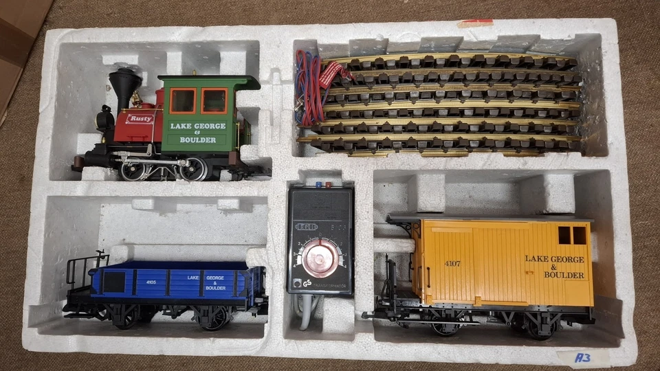 (A3)LGB Gartenbahn Starterset Toy Train Fantasy 90775 Spur G - Bild 3 von 4