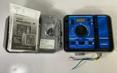 Irritrol Rain Dial R Series RD600-EXT-R 6 Station Outdoor Irrigation Controller