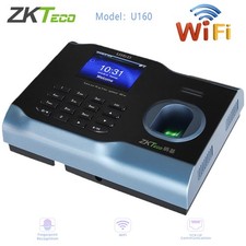 ZKTeco U160 WiFi TCP/IP Biometric Fingerprint Recognition Time Attendance System