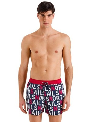 Mens Lowell Volley Print Costume Short NS North Sails