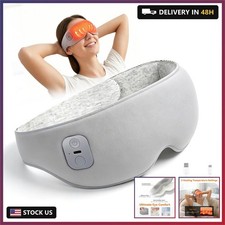 Heated Eye Mask,Cordless Eye Mask for Dry Eyes,   Premium Fabric Skin-Friendly,