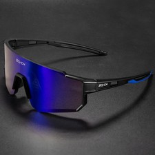 UV400 Fahrradbrille für Herren MTB Sonnenbri...