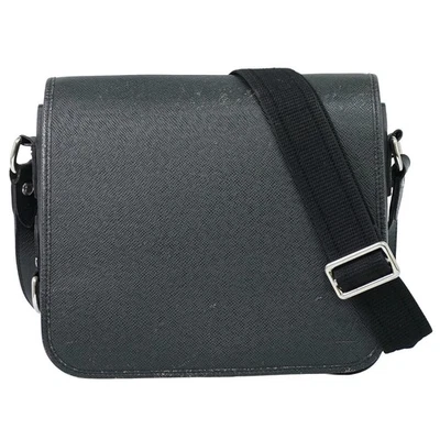 Sac bandoulière Louis Vuitton Andrey M32482 en cuir taïga messager noir... - Photo 1/4