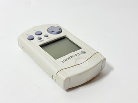 SEGA Dreamcast Visual Memory Unit VMU White 1998 Japan Rare w/ Instructions Test
