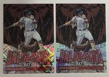 2022 Panini Donruss Ronald Acuna Jr. Unleashed Rapture and Diamond